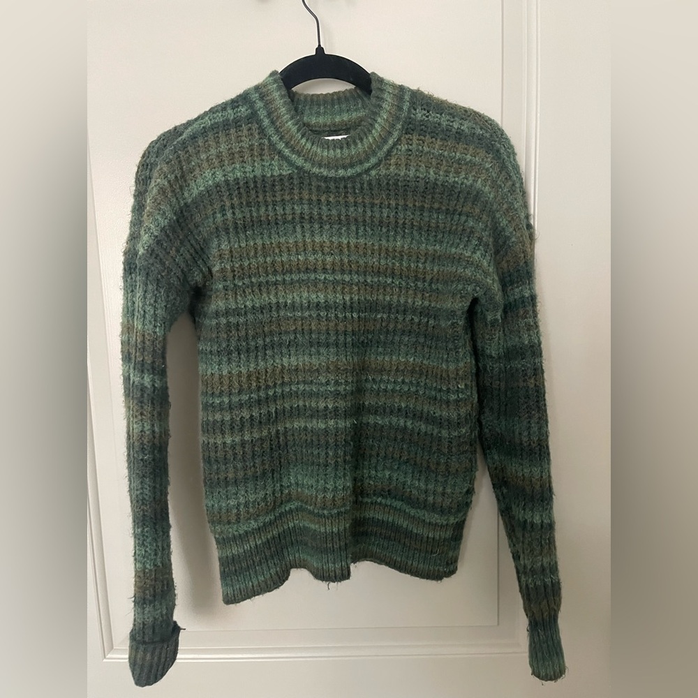 Striped Green Sweater